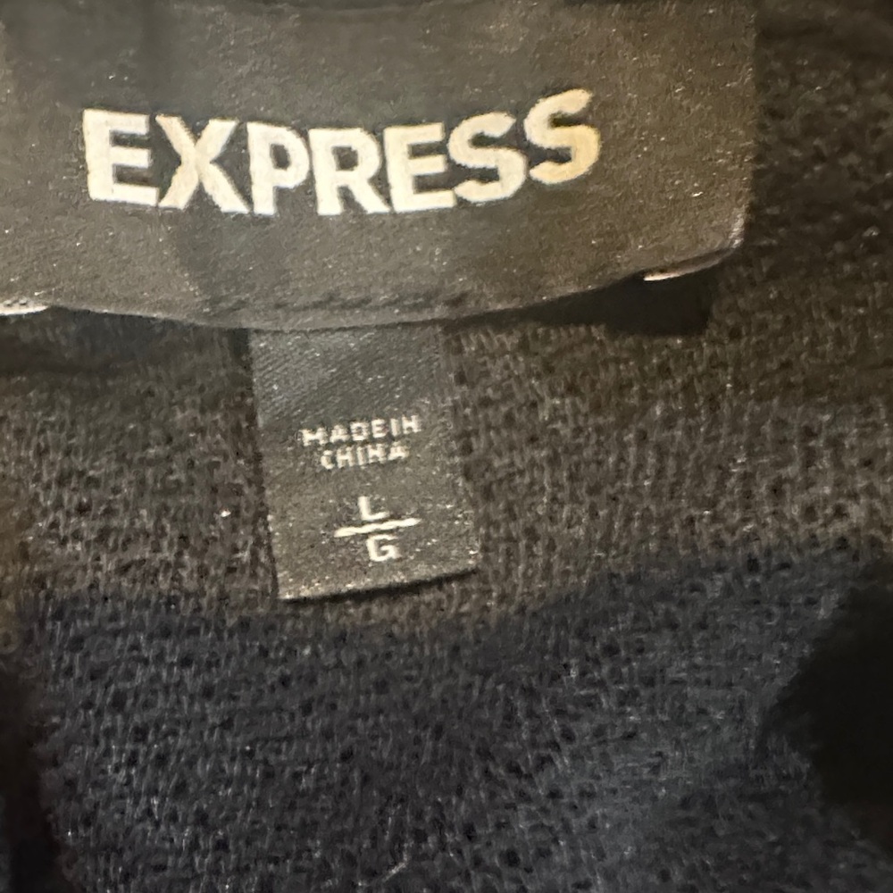 Express Classic Black Longline Blazer - Picture 5 of 6